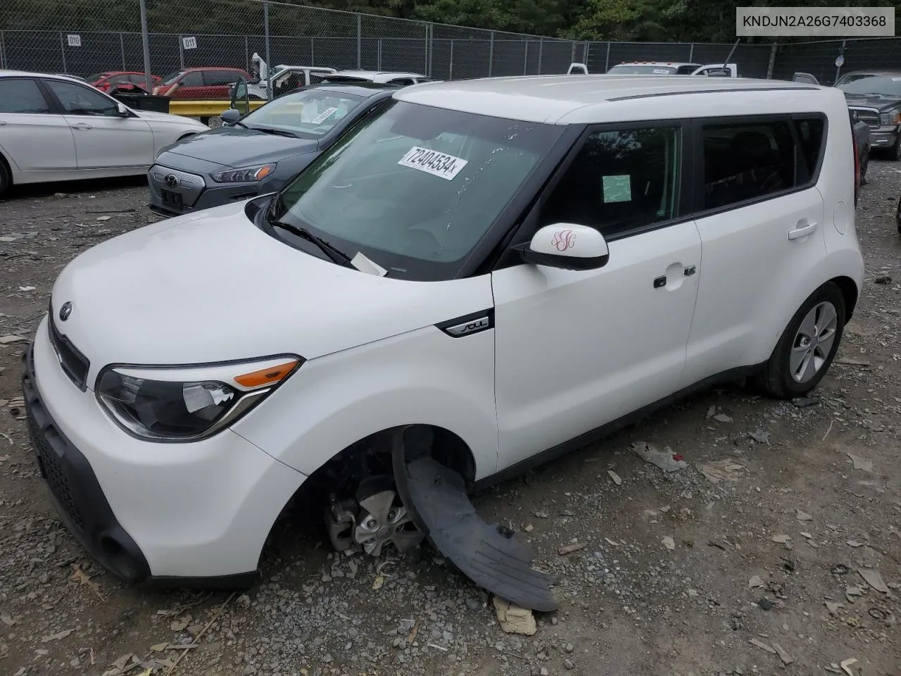 KNDJN2A26G7403368 2016 Kia Soul