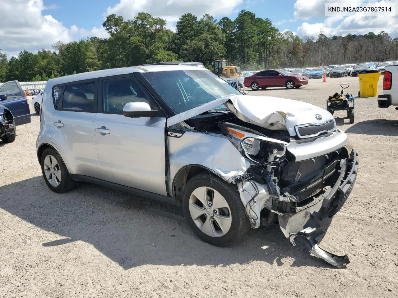 2016 Kia Soul VIN: KNDJN2A23G7867914 Lot: 72411274