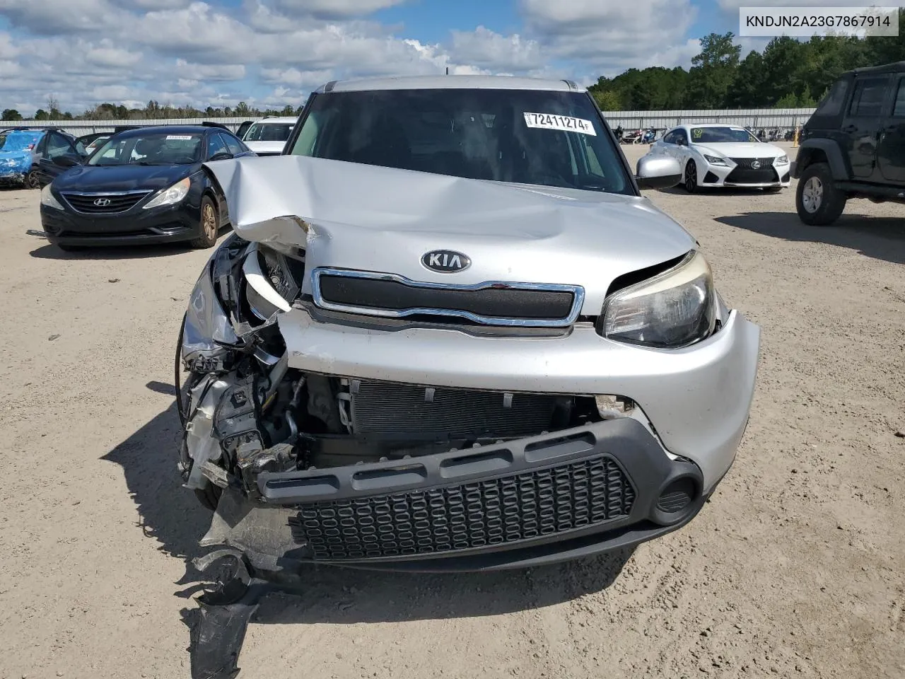 KNDJN2A23G7867914 2016 Kia Soul