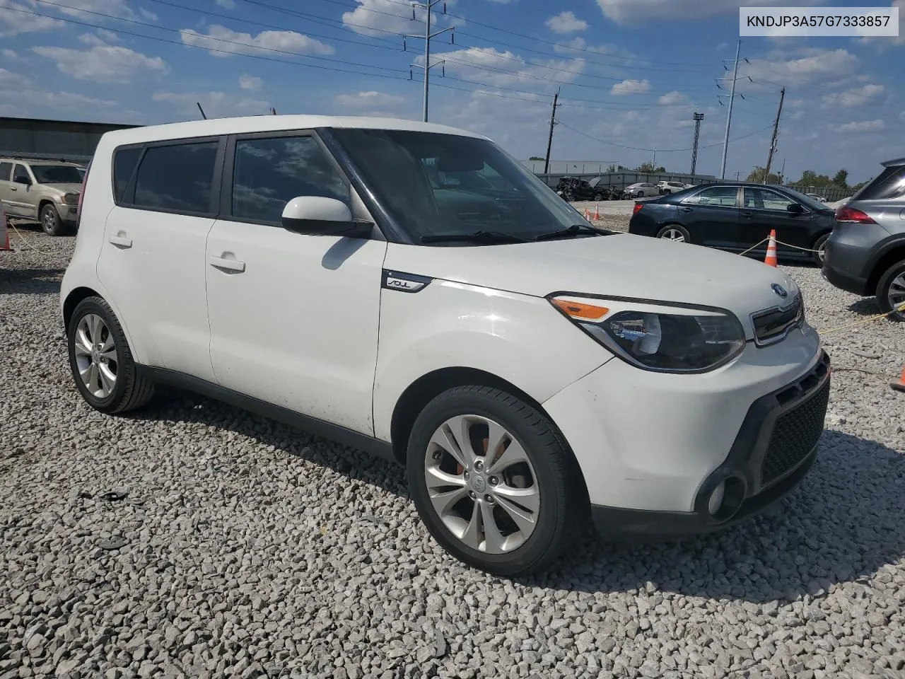 2016 Kia Soul + VIN: KNDJP3A57G7333857 Lot: 72422844