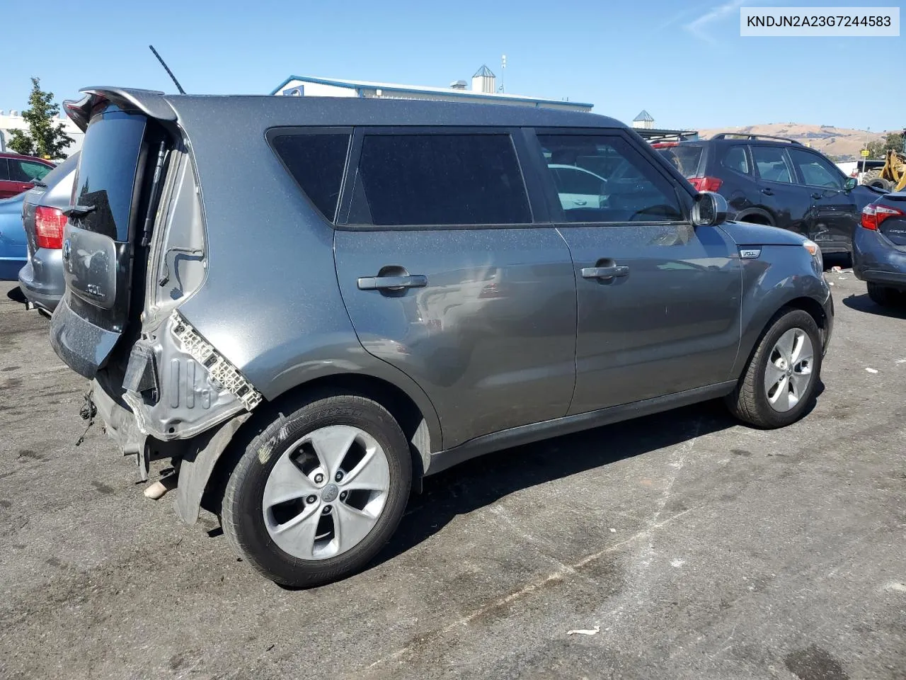 2016 Kia Soul VIN: KNDJN2A23G7244583 Lot: 72524564