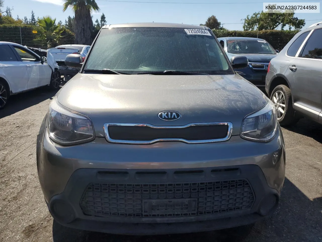 2016 Kia Soul VIN: KNDJN2A23G7244583 Lot: 72524564