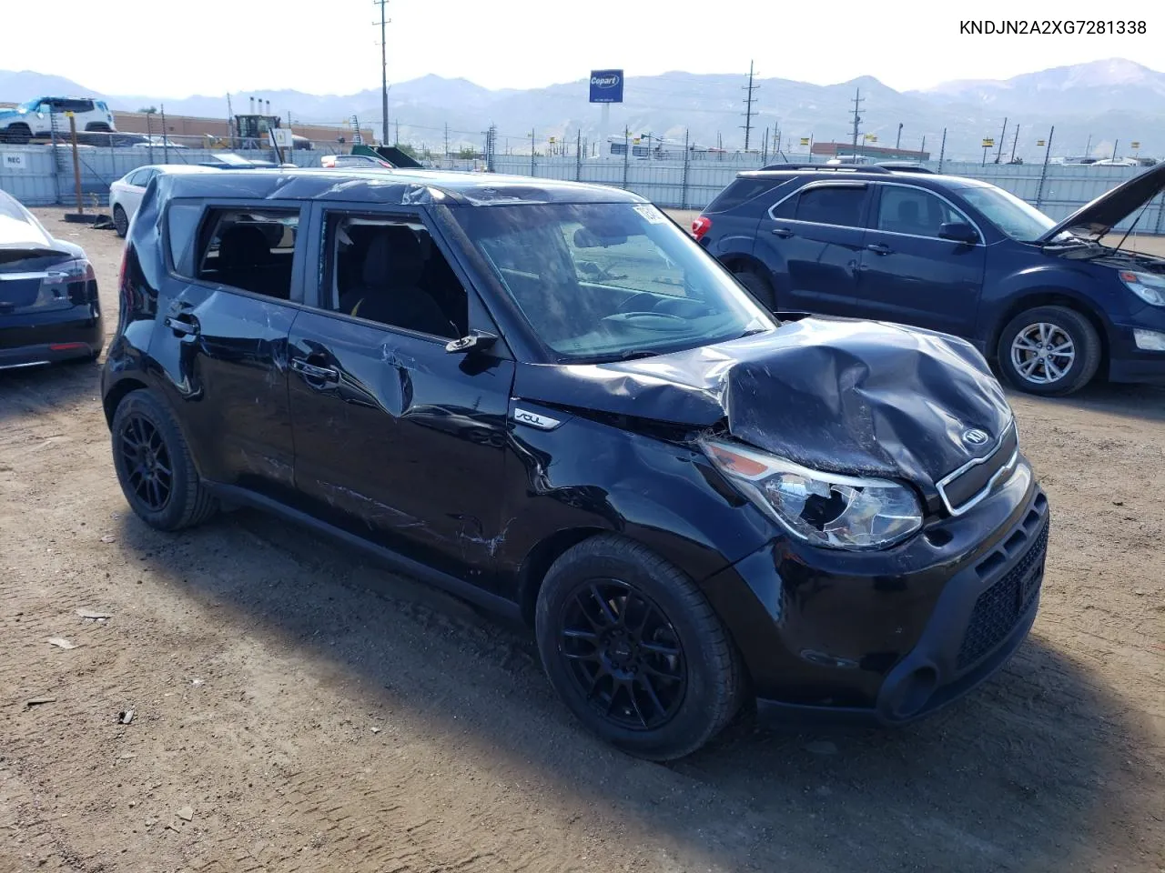 2016 Kia Soul VIN: KNDJN2A2XG7281338 Lot: 72548204