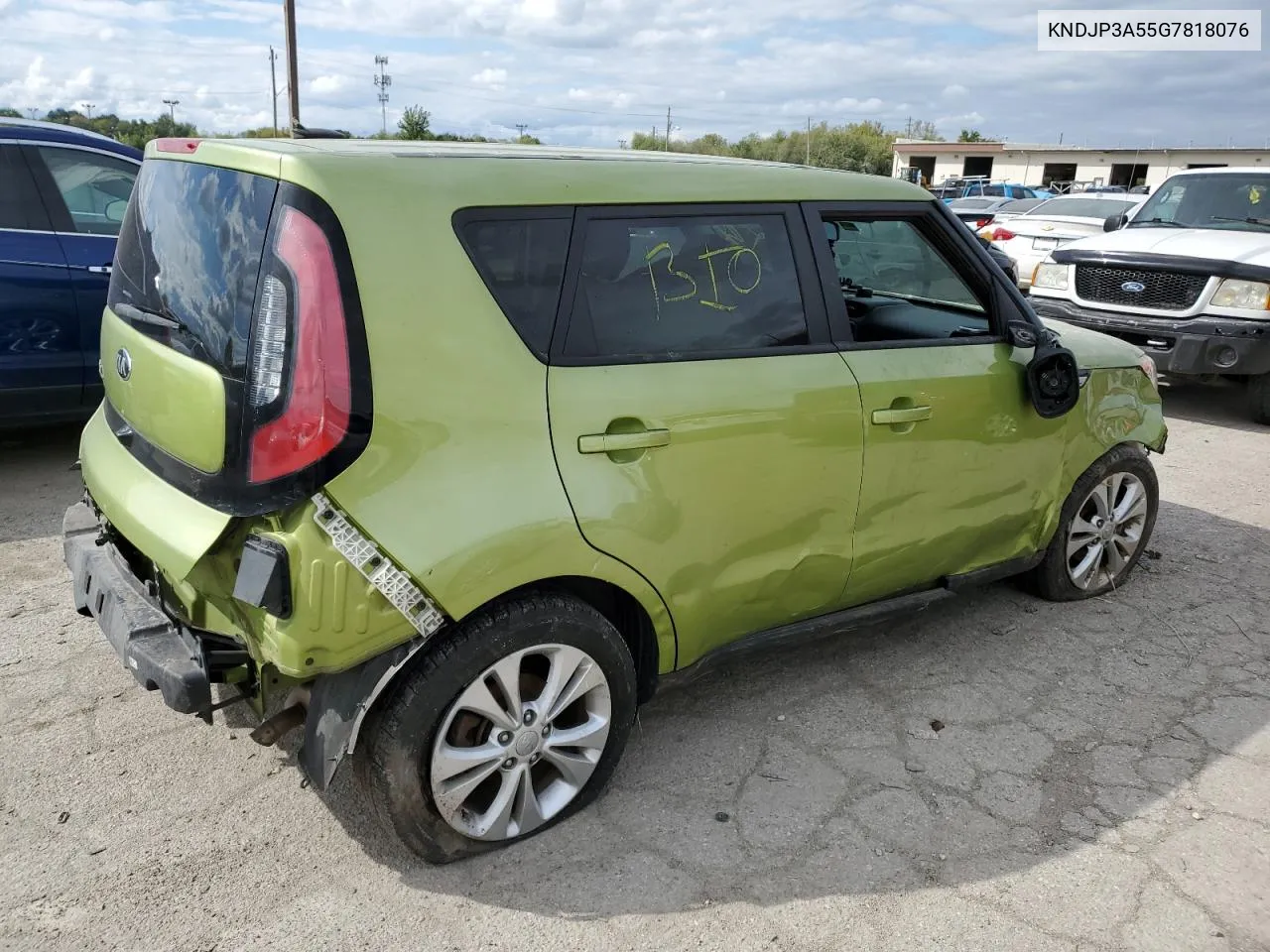 2016 Kia Soul + VIN: KNDJP3A55G7818076 Lot: 72604274