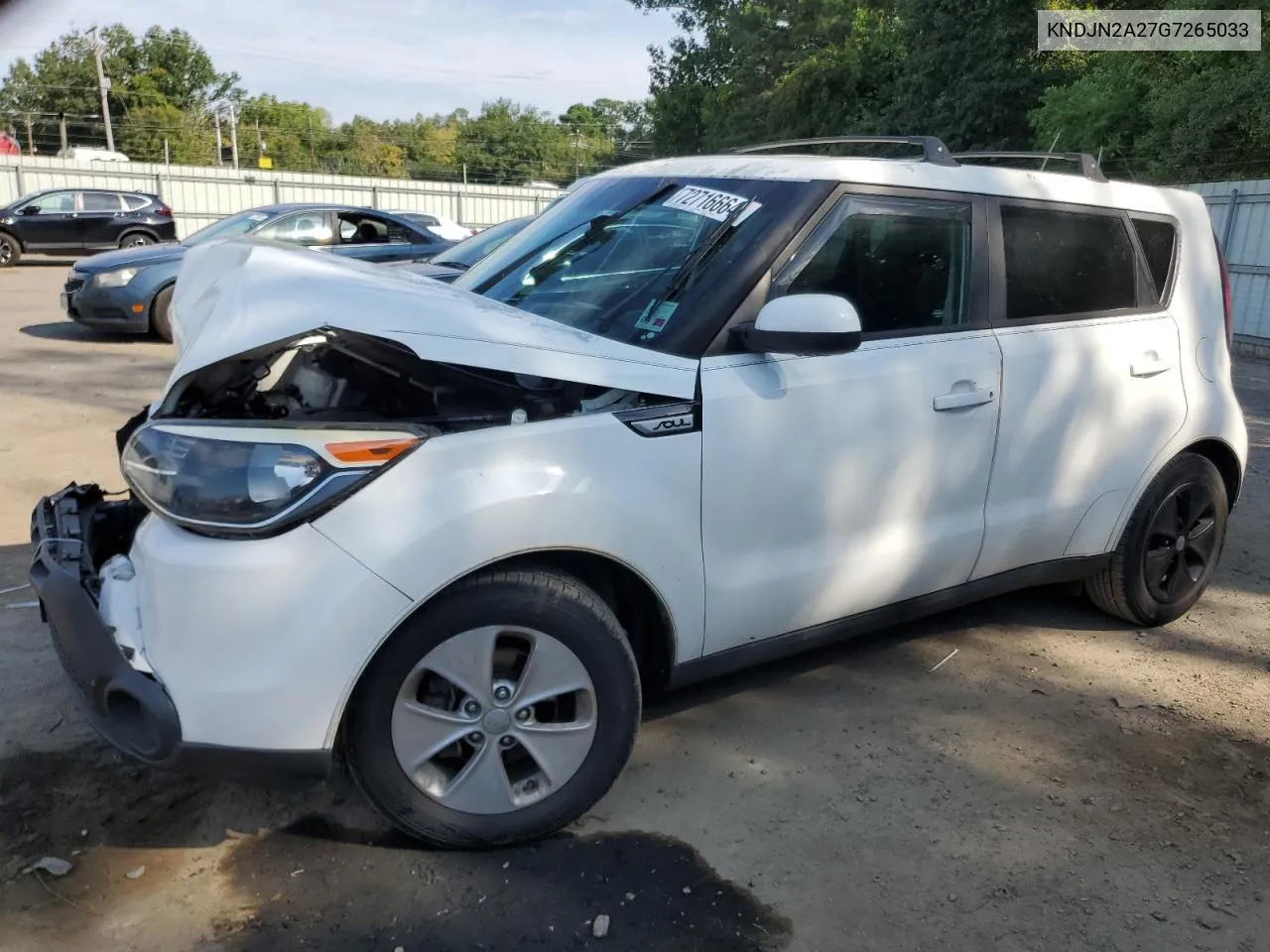 2016 Kia Soul VIN: KNDJN2A27G7265033 Lot: 72716664