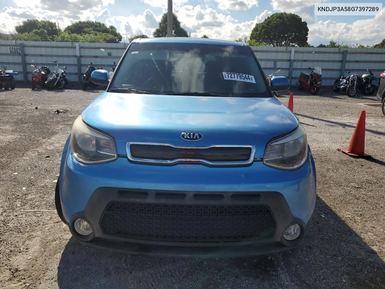 2016 Kia Soul + VIN: KNDJP3A58G7397289 Lot: 72779544