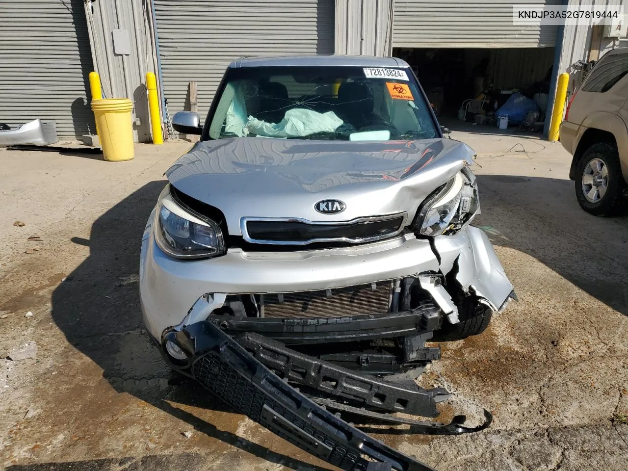 2016 Kia Soul + VIN: KNDJP3A52G7819444 Lot: 72813824