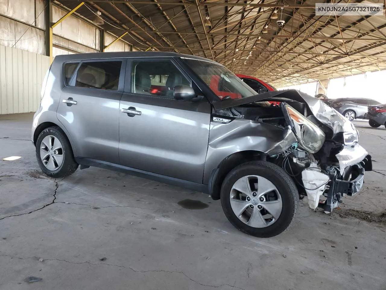 2016 Kia Soul VIN: KNDJN2A25G7321826 Lot: 72819914