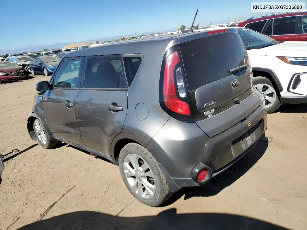 2016 Kia Soul + VIN: KNDJP3A5XG7306880 Lot: 72845974