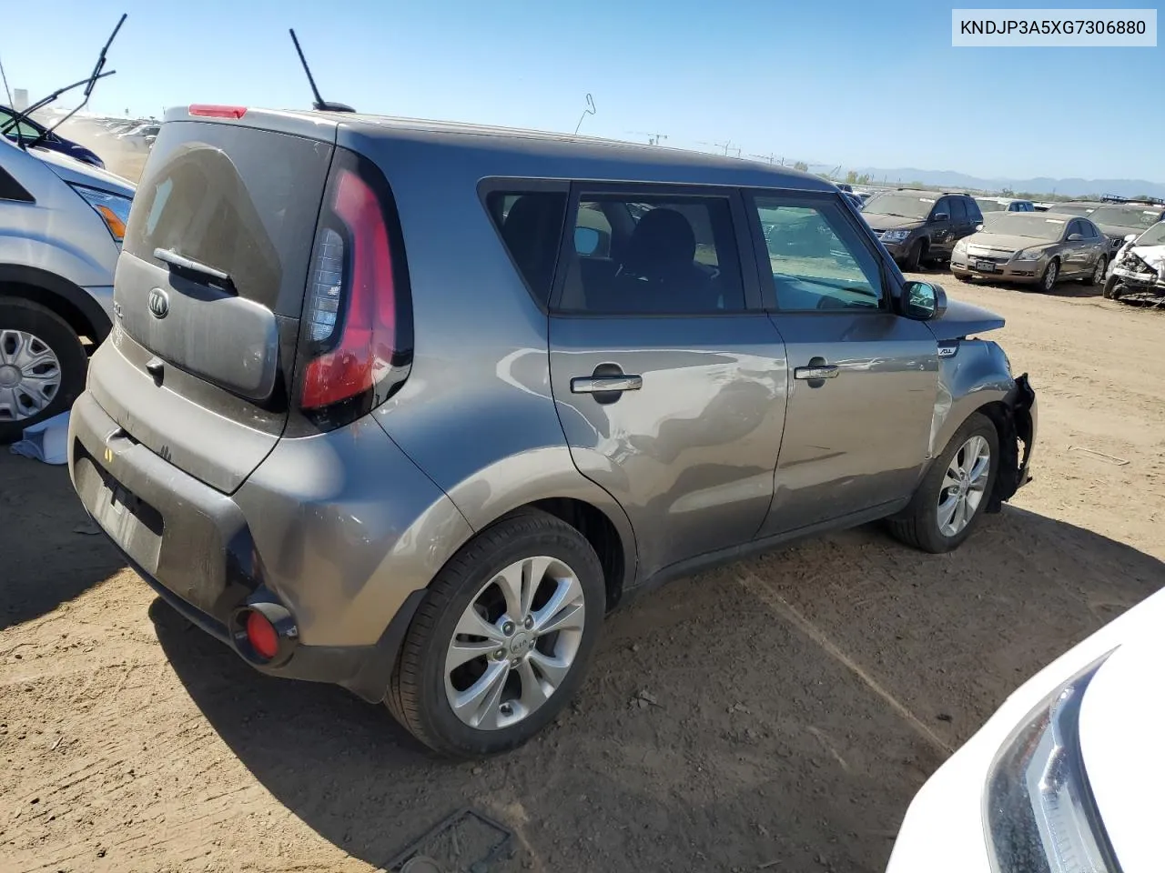 2016 Kia Soul + VIN: KNDJP3A5XG7306880 Lot: 72845974