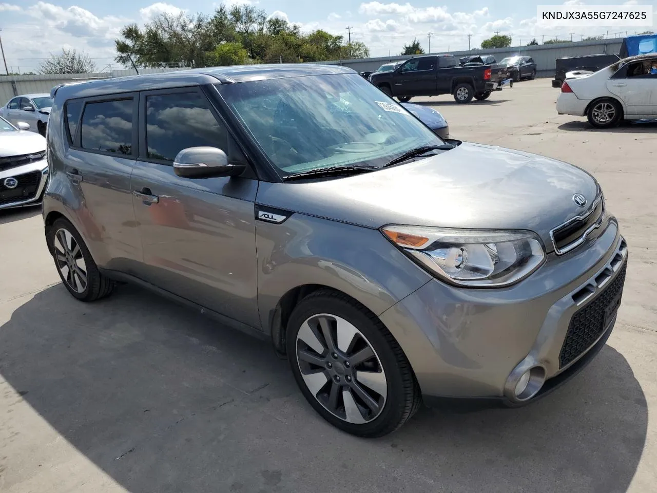 2016 Kia Soul ! VIN: KNDJX3A55G7247625 Lot: 72945684