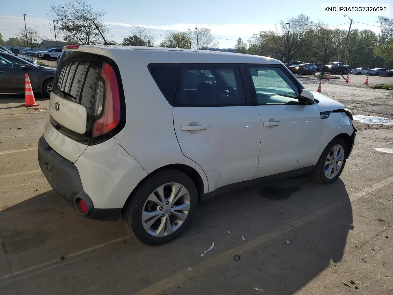 2016 Kia Soul + VIN: KNDJP3A53G7326095 Lot: 72980764