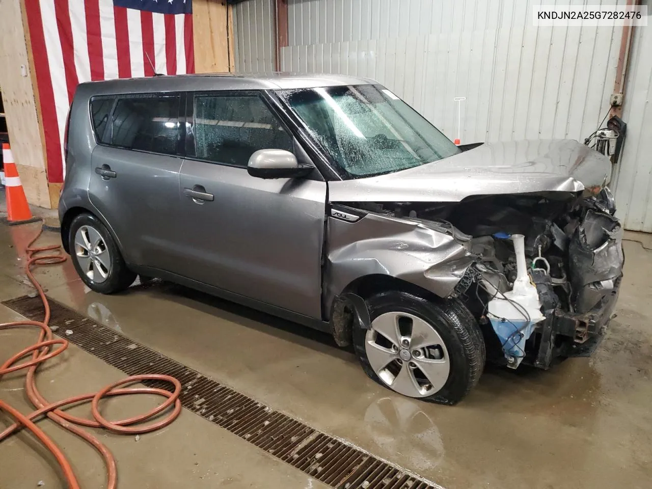 2016 Kia Soul VIN: KNDJN2A25G7282476 Lot: 73052054