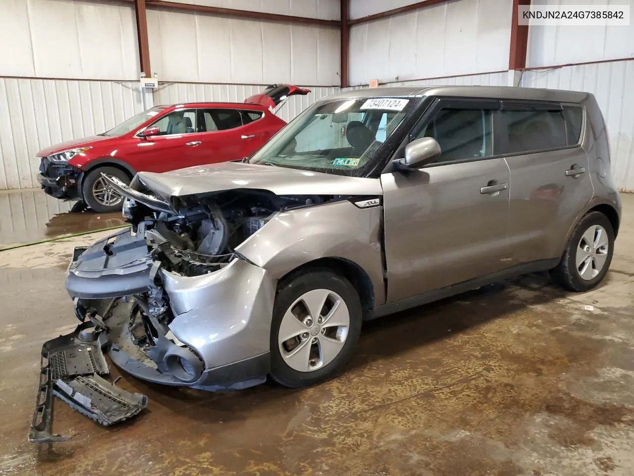 2016 Kia Soul VIN: KNDJN2A24G7385842 Lot: 73407124