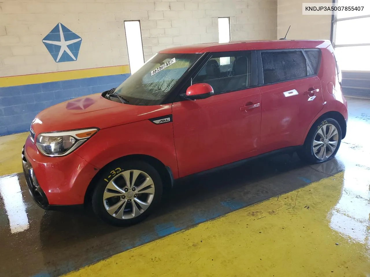 2016 Kia Soul + VIN: KNDJP3A50G7855407 Lot: 73475814