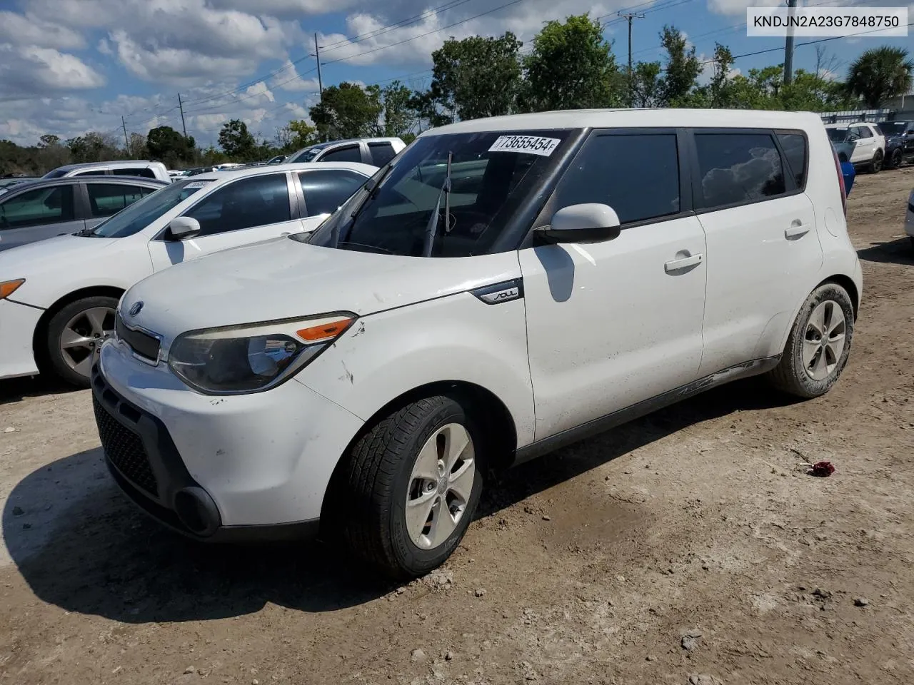 2016 Kia Soul VIN: KNDJN2A23G7848750 Lot: 73655454