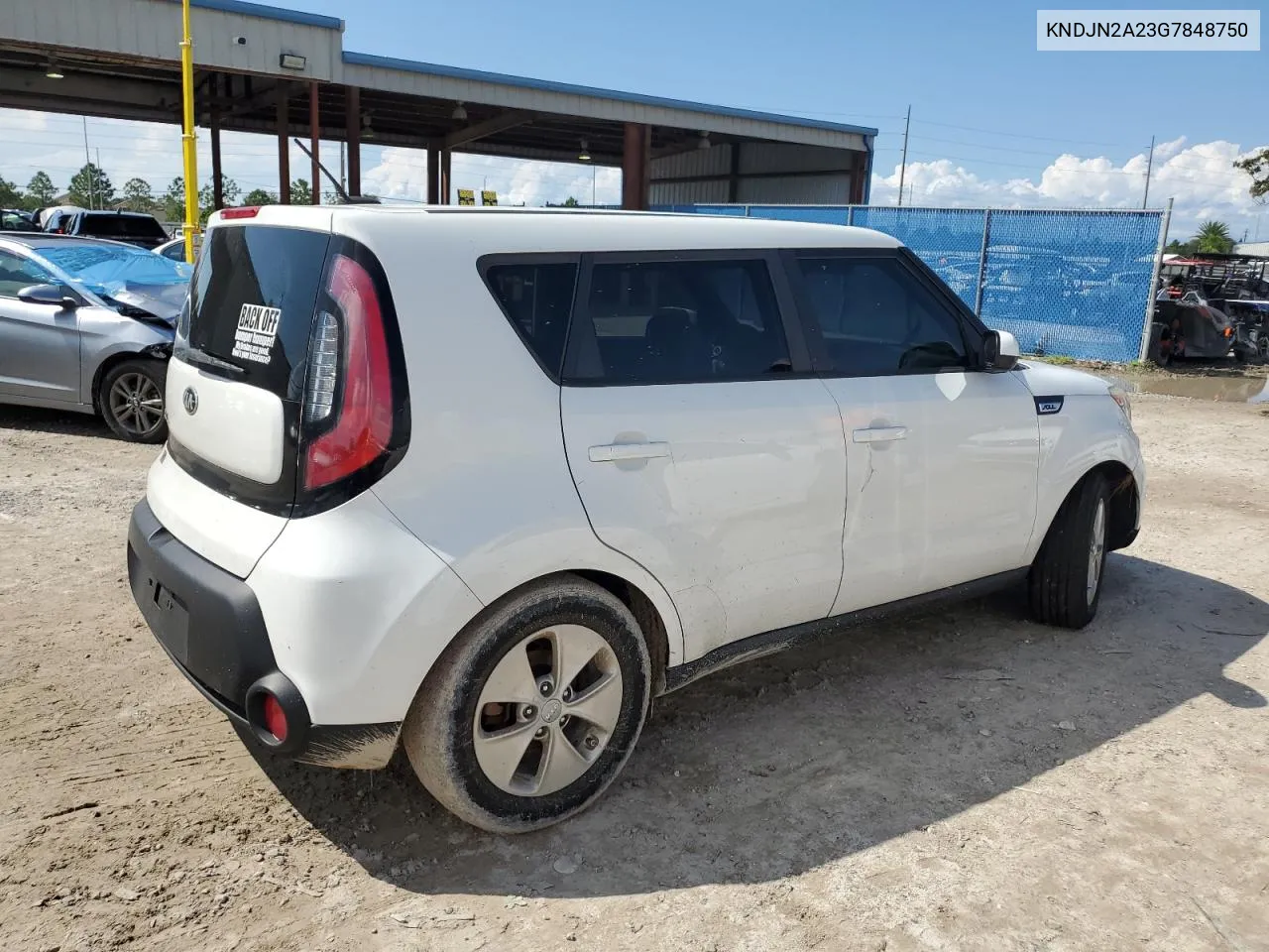 2016 Kia Soul VIN: KNDJN2A23G7848750 Lot: 73655454