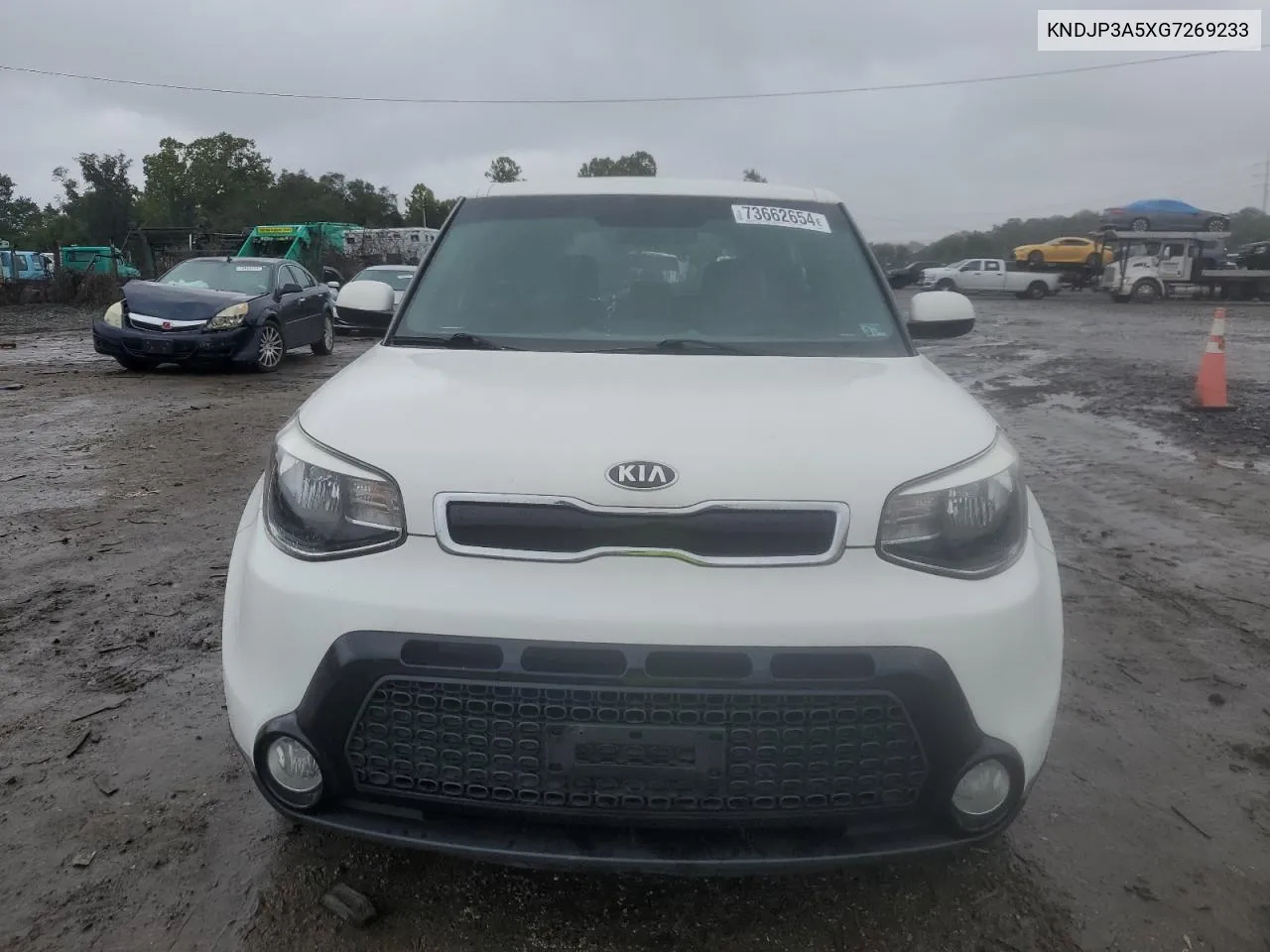 2016 Kia Soul + VIN: KNDJP3A5XG7269233 Lot: 73662654