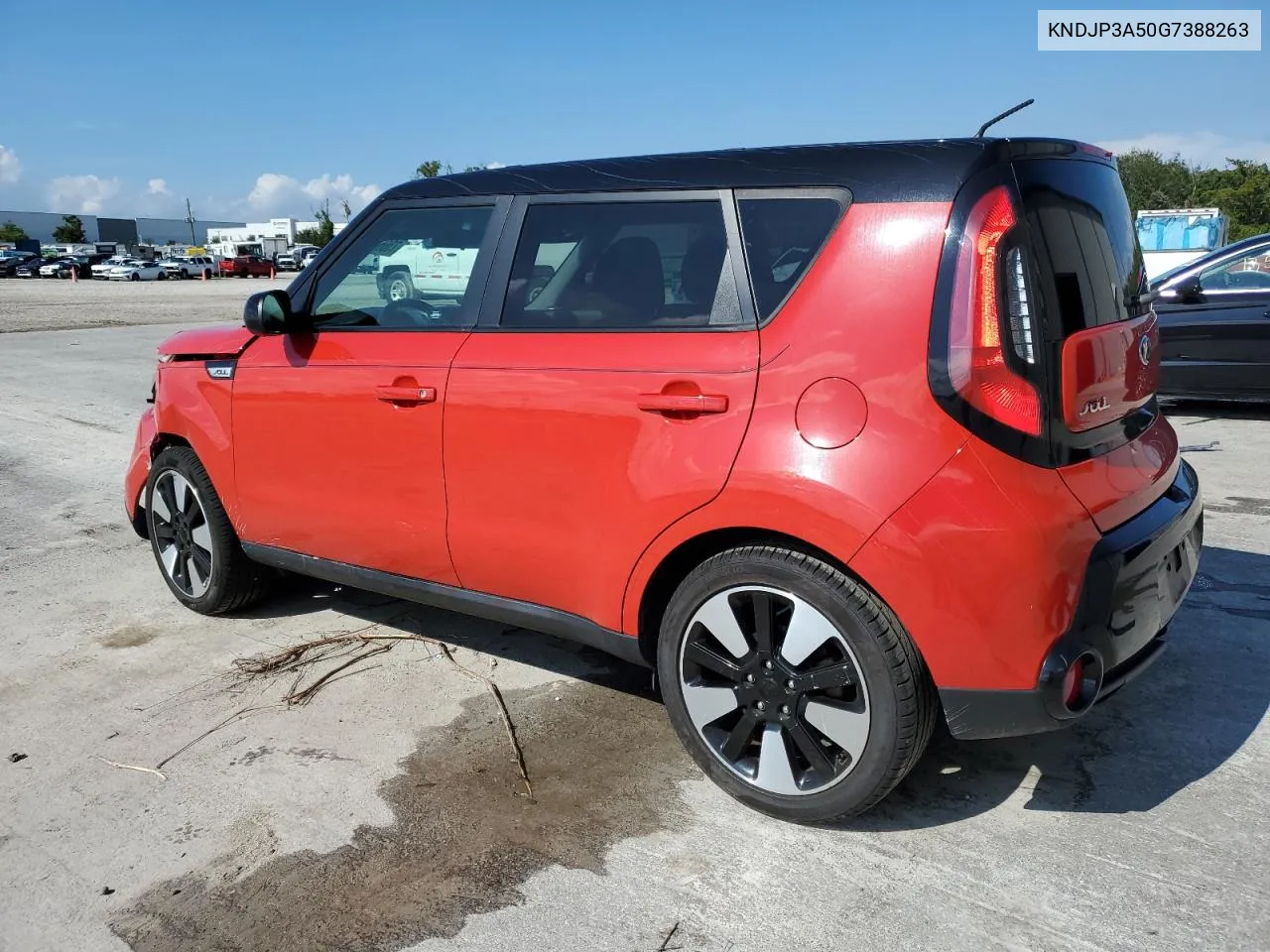 2016 Kia Soul + VIN: KNDJP3A50G7388263 Lot: 73668984