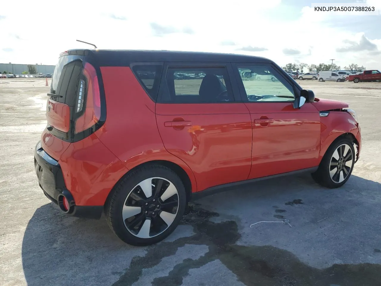 2016 Kia Soul + VIN: KNDJP3A50G7388263 Lot: 73668984