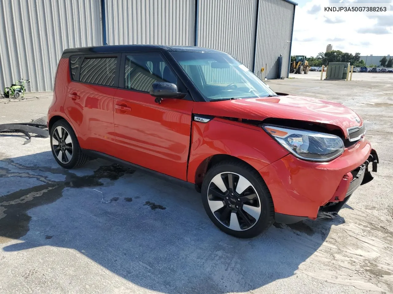 2016 Kia Soul + VIN: KNDJP3A50G7388263 Lot: 73668984