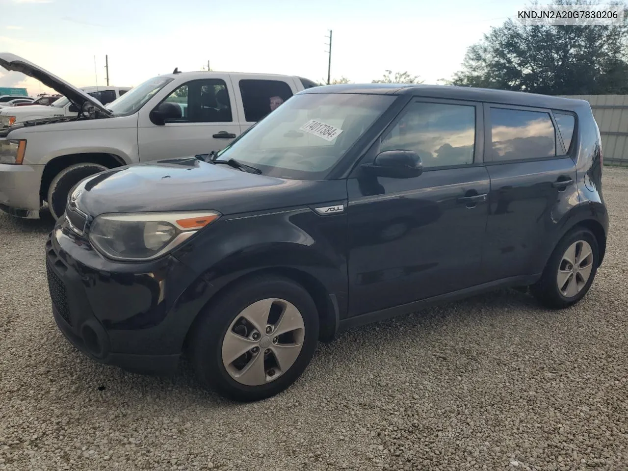 2016 Kia Soul VIN: KNDJN2A20G7830206 Lot: 74017384