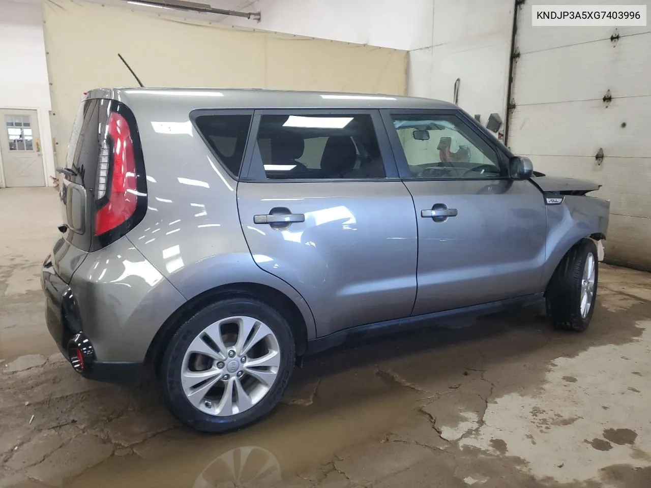 2016 Kia Soul + VIN: KNDJP3A5XG7403996 Lot: 74023164