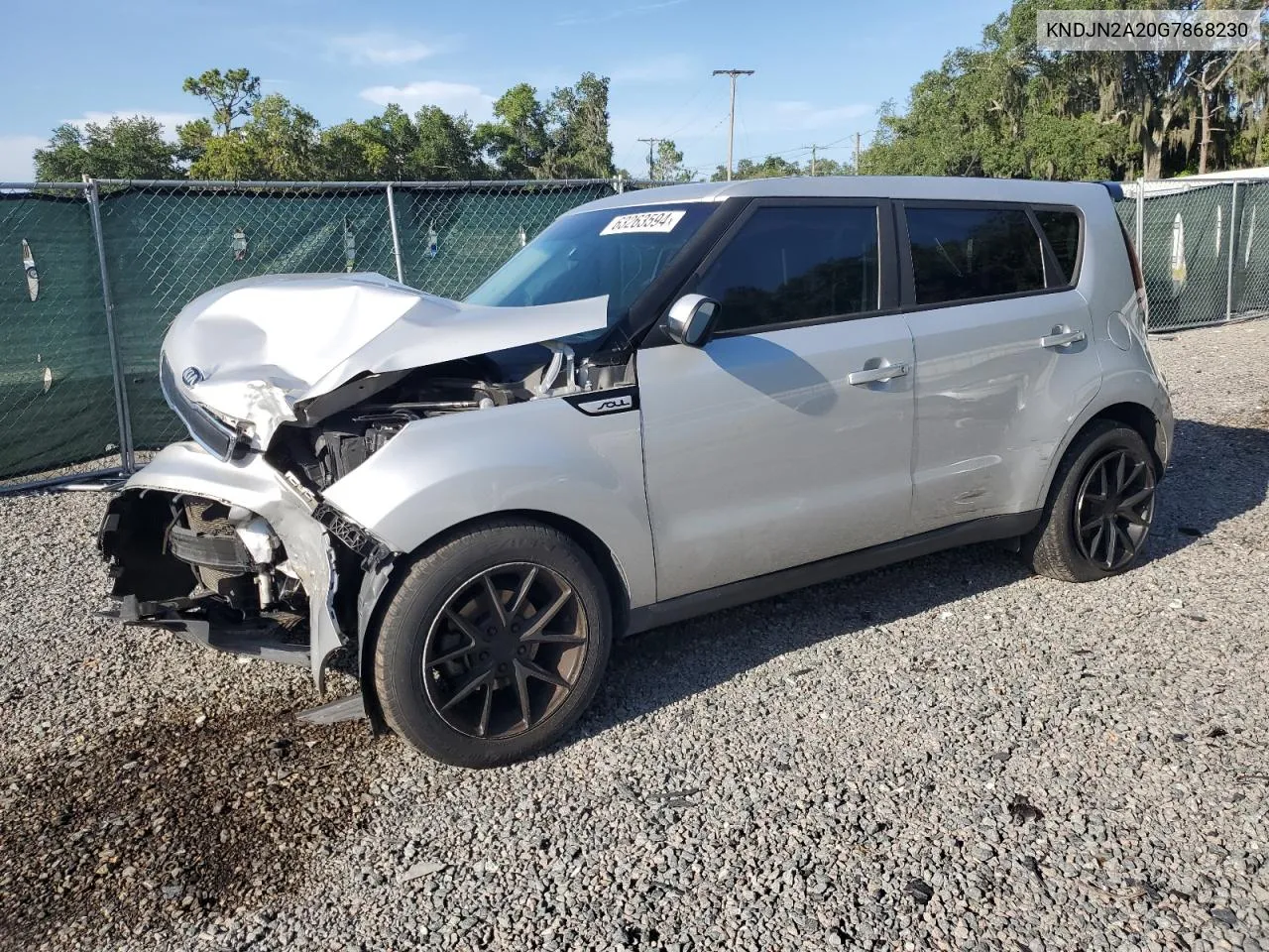 2016 Kia Soul VIN: KNDJN2A20G7868230 Lot: 74138794