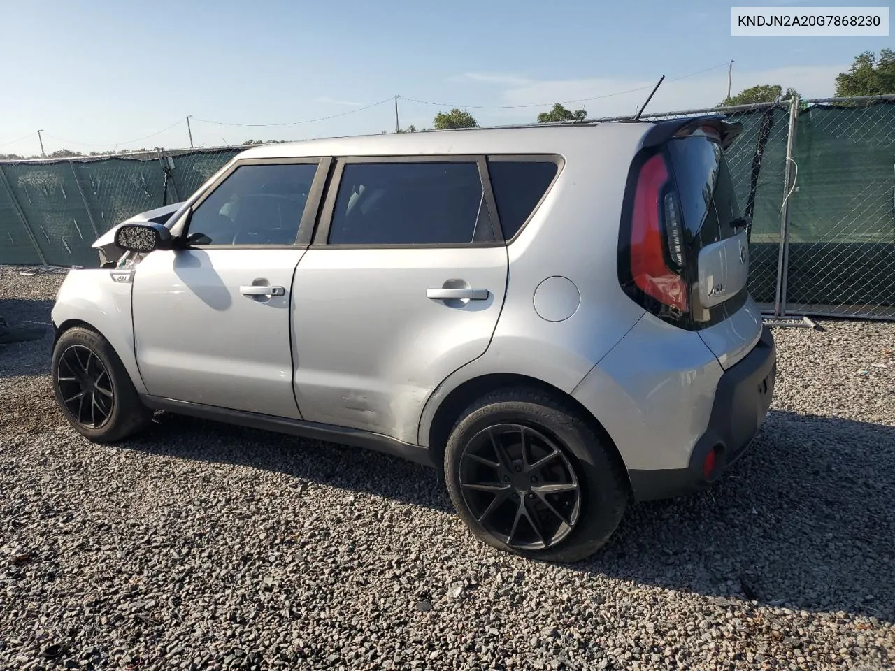 2016 Kia Soul VIN: KNDJN2A20G7868230 Lot: 74138794