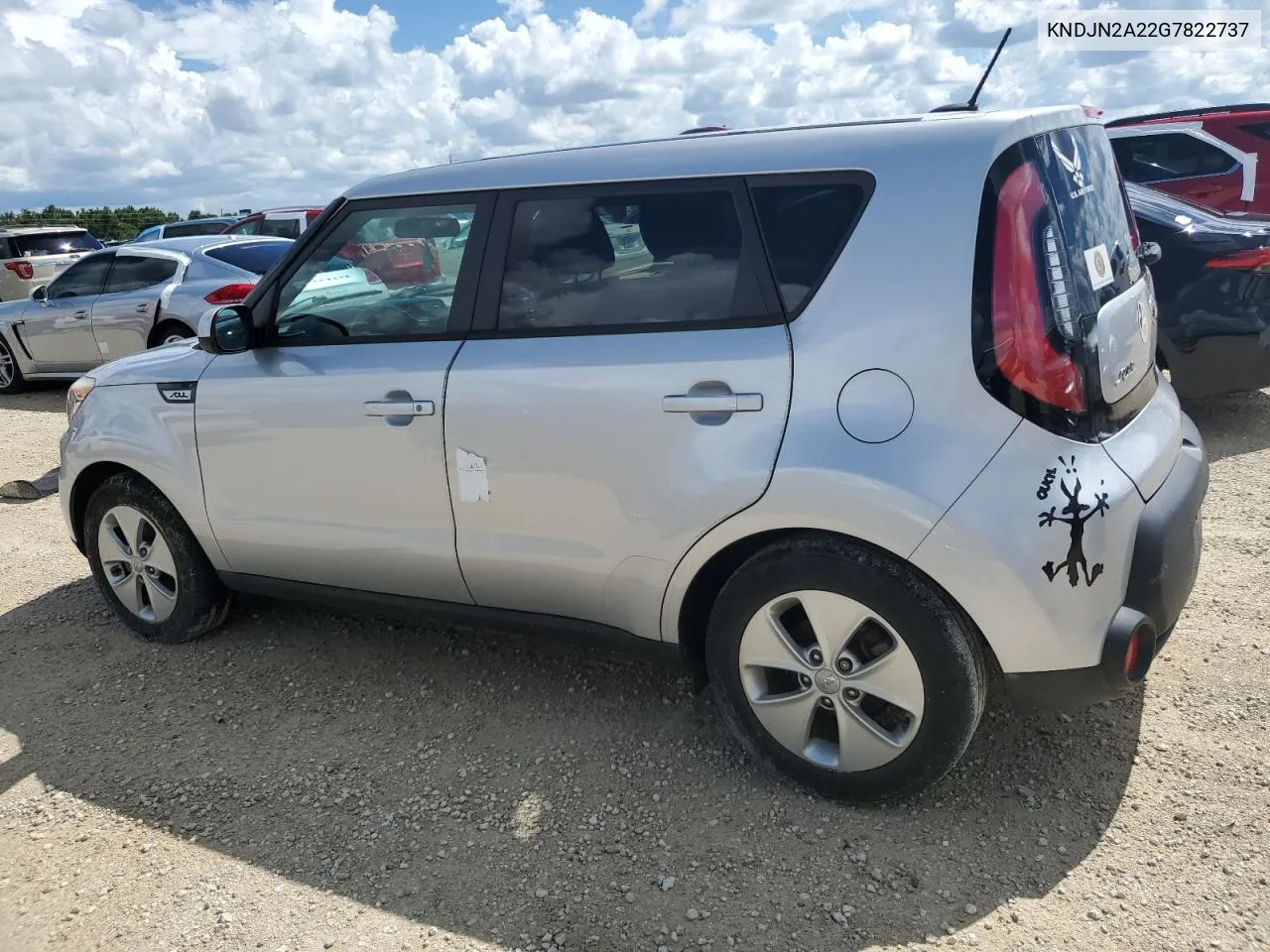 2016 Kia Soul VIN: KNDJN2A22G7822737 Lot: 74147804