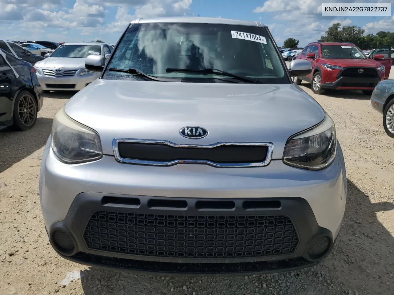 2016 Kia Soul VIN: KNDJN2A22G7822737 Lot: 74147804