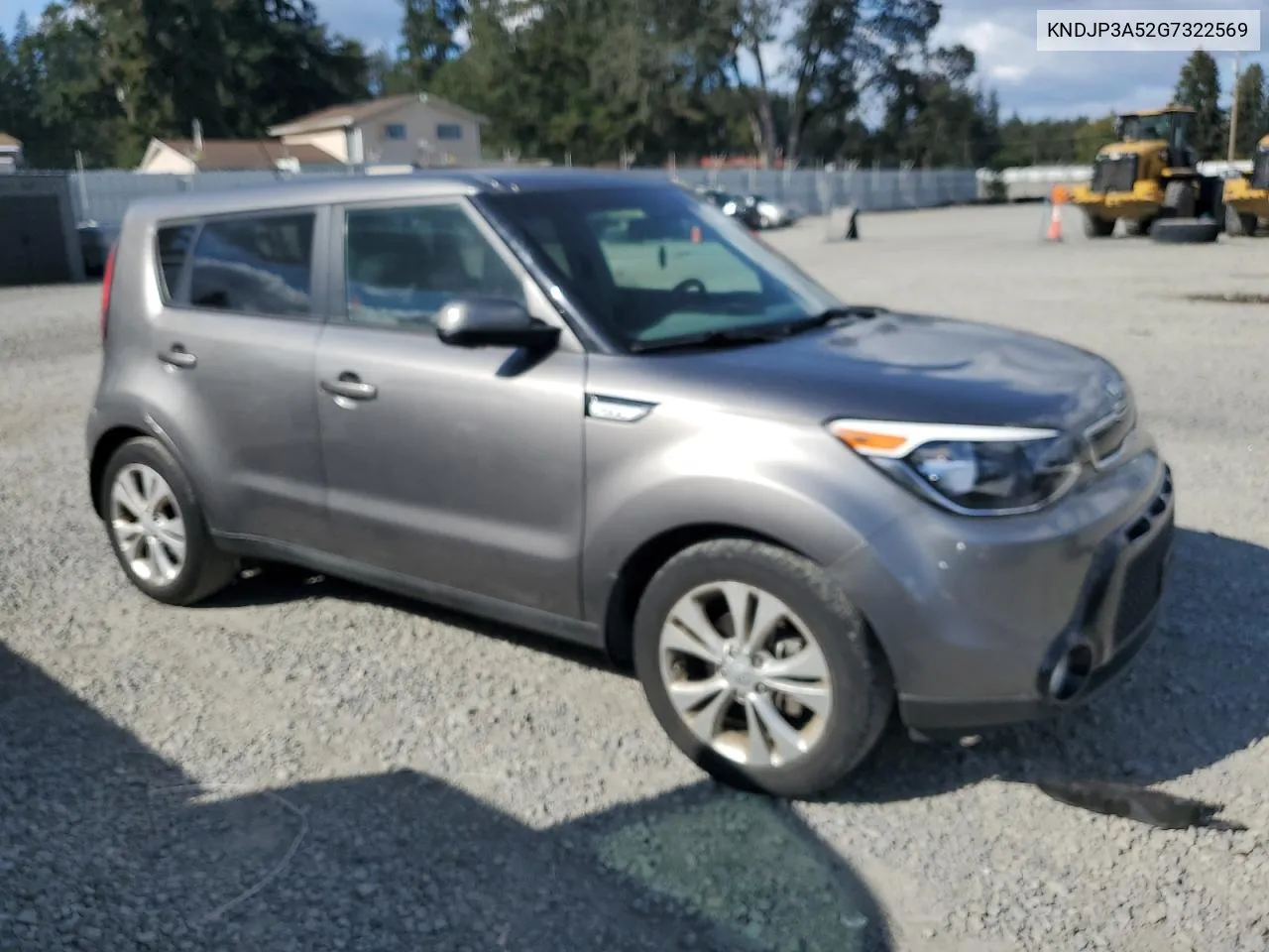 2016 Kia Soul + VIN: KNDJP3A52G7322569 Lot: 74283524