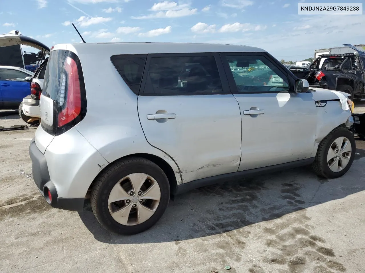 2016 Kia Soul VIN: KNDJN2A29G7849238 Lot: 74298784