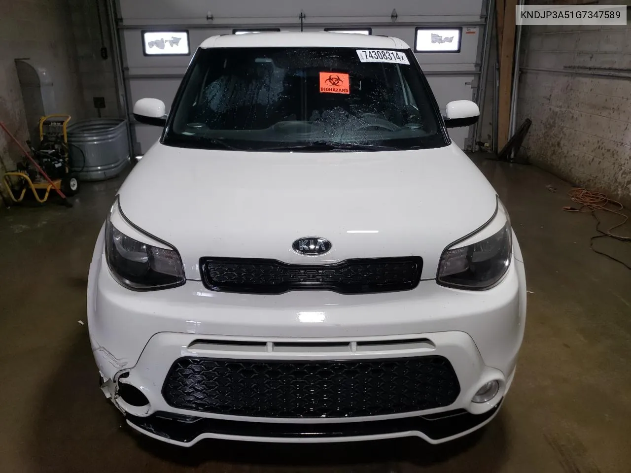 2016 Kia Soul + VIN: KNDJP3A51G7347589 Lot: 74308314