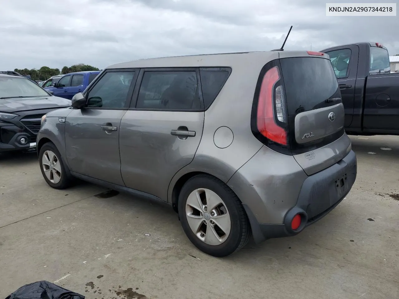 2016 Kia Soul VIN: KNDJN2A29G7344218 Lot: 74324714