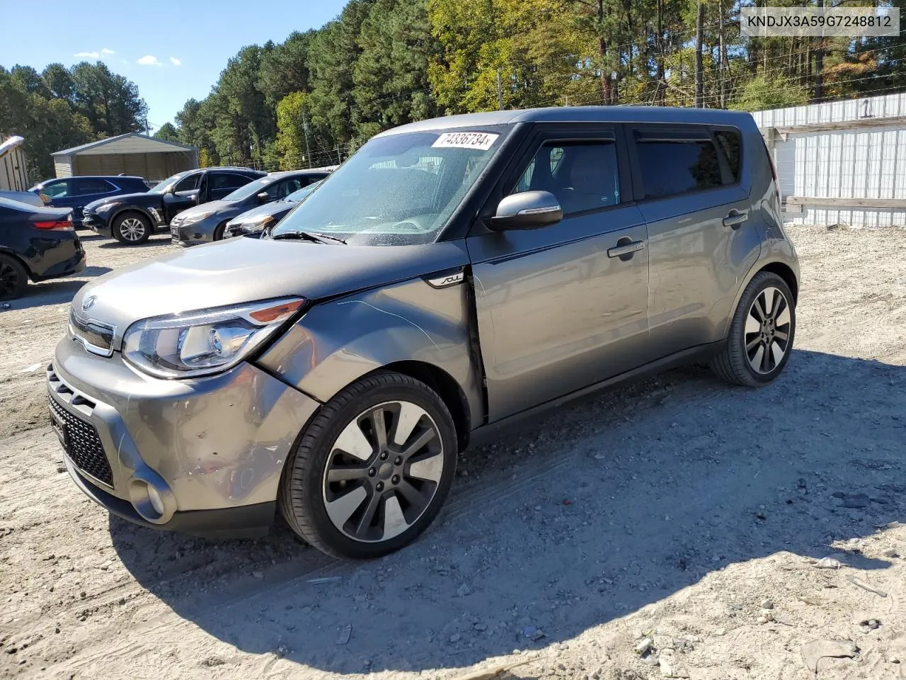 2016 Kia Soul ! VIN: KNDJX3A59G7248812 Lot: 74336734