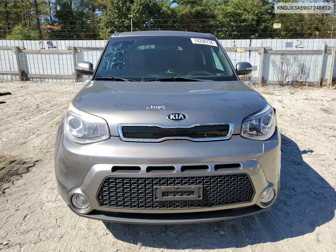 2016 Kia Soul ! VIN: KNDJX3A59G7248812 Lot: 74336734