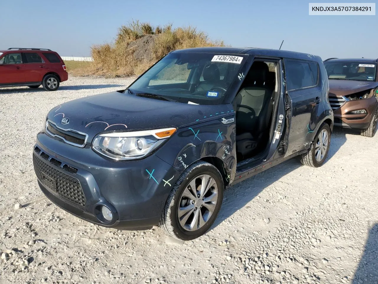 2016 Kia Soul ! VIN: KNDJX3A57G7384291 Lot: 74367984