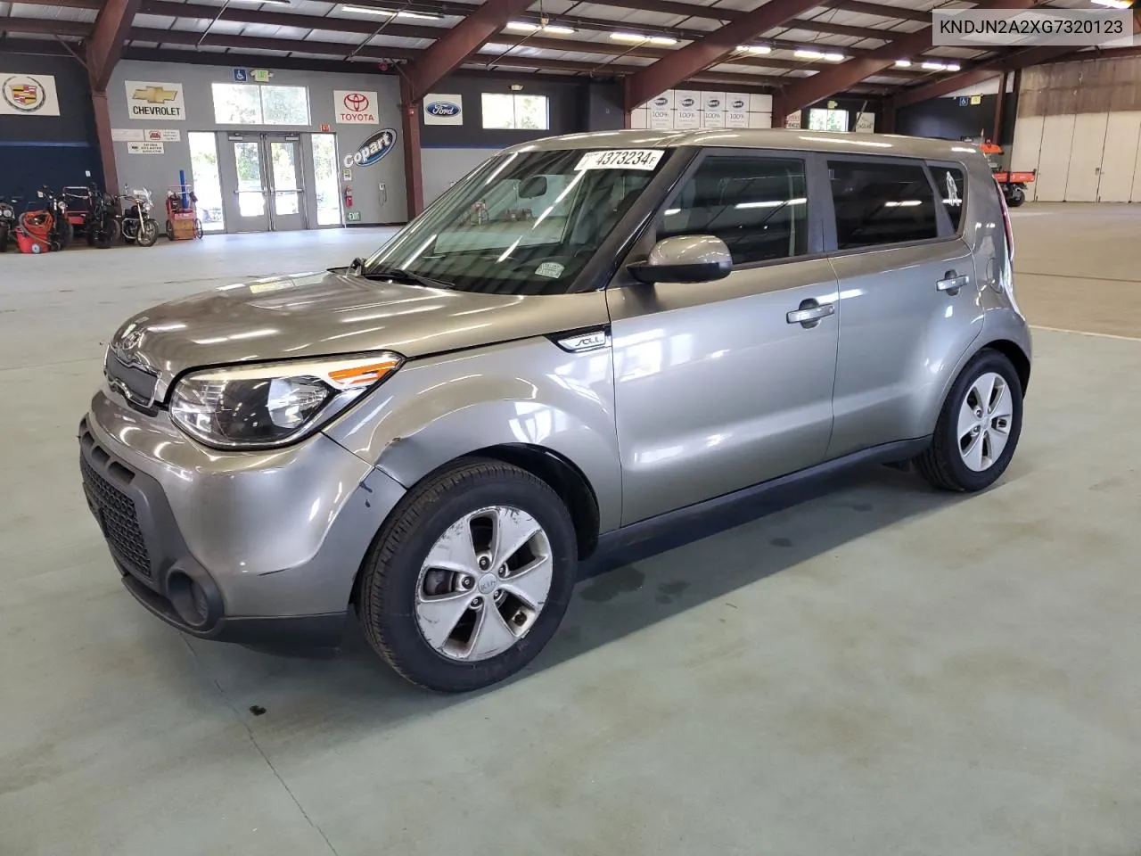 2016 Kia Soul VIN: KNDJN2A2XG7320123 Lot: 74373234