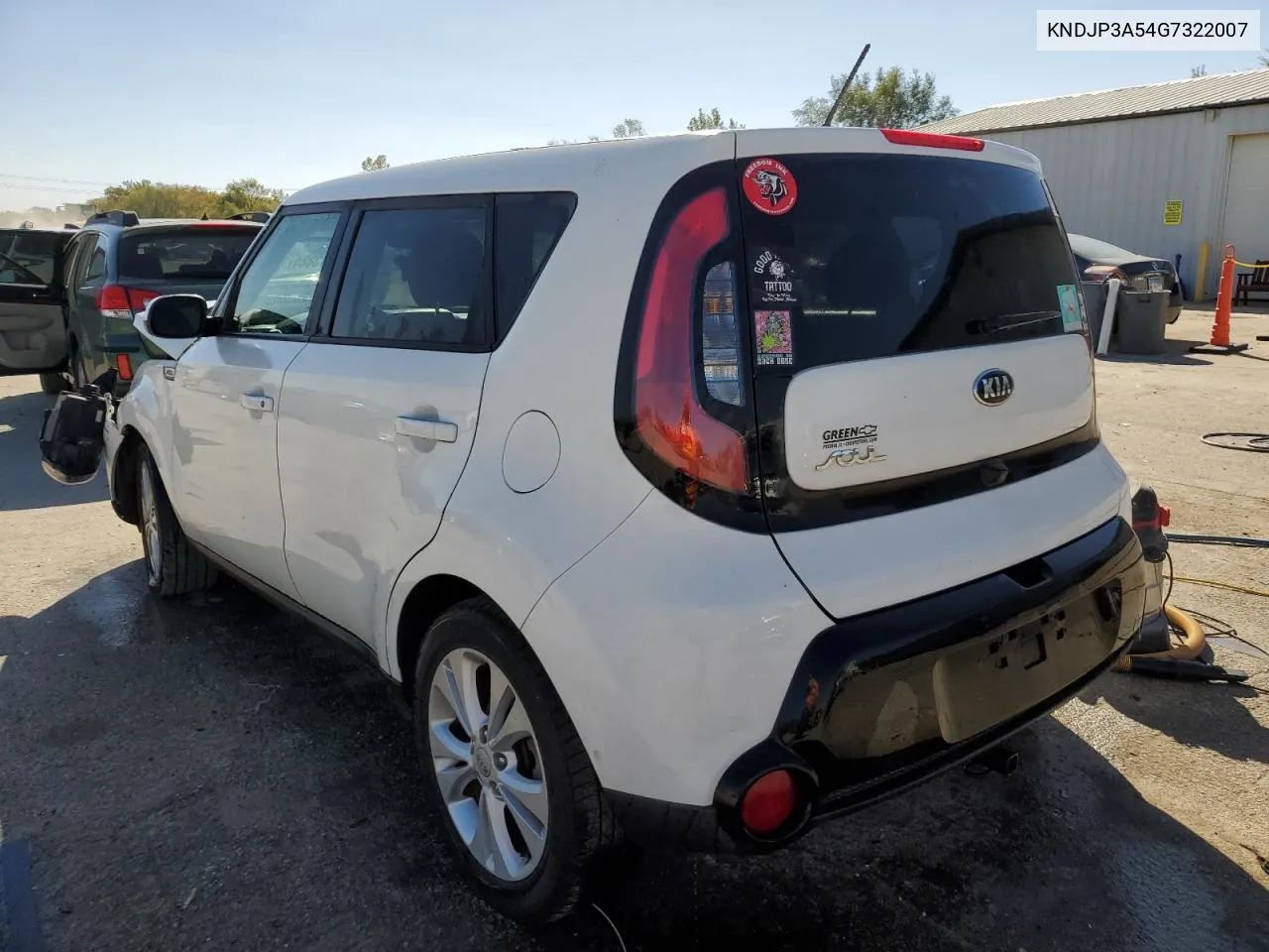 2016 Kia Soul + VIN: KNDJP3A54G7322007 Lot: 74373884