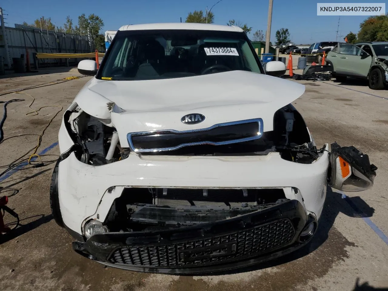 2016 Kia Soul + VIN: KNDJP3A54G7322007 Lot: 74373884