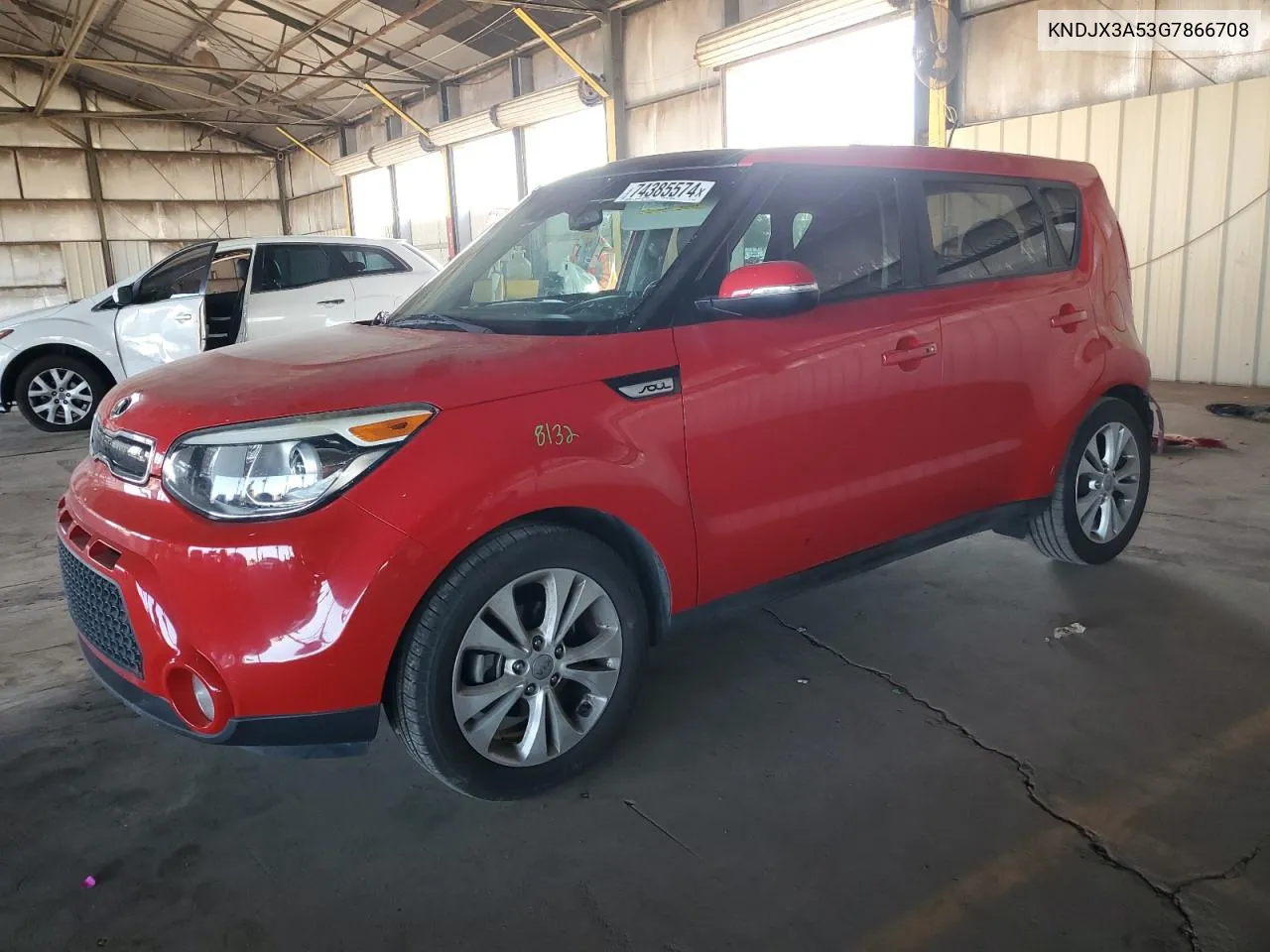 2016 Kia Soul ! VIN: KNDJX3A53G7866708 Lot: 74385574