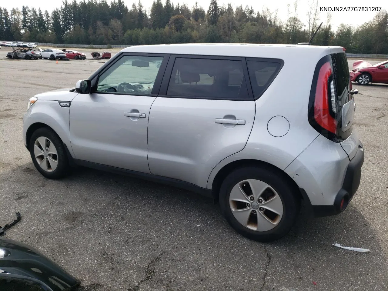 2016 Kia Soul VIN: KNDJN2A27G7831207 Lot: 74388914