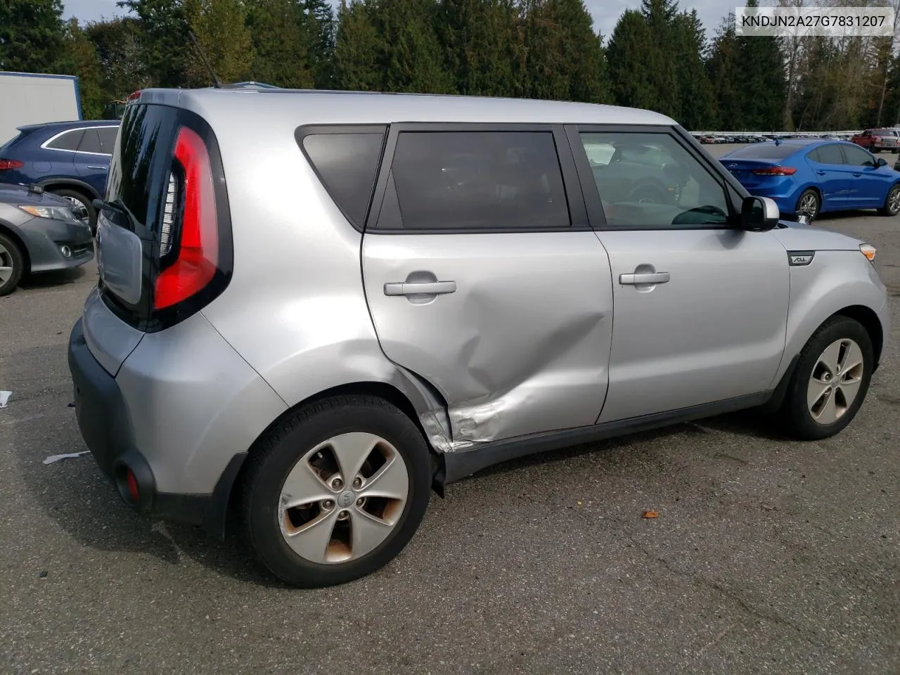 2016 Kia Soul VIN: KNDJN2A27G7831207 Lot: 74388914