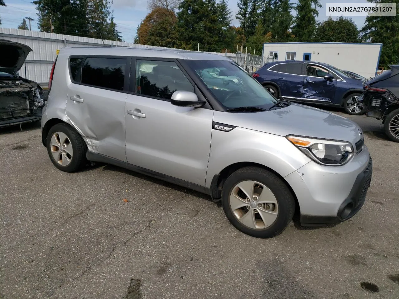 2016 Kia Soul VIN: KNDJN2A27G7831207 Lot: 74388914