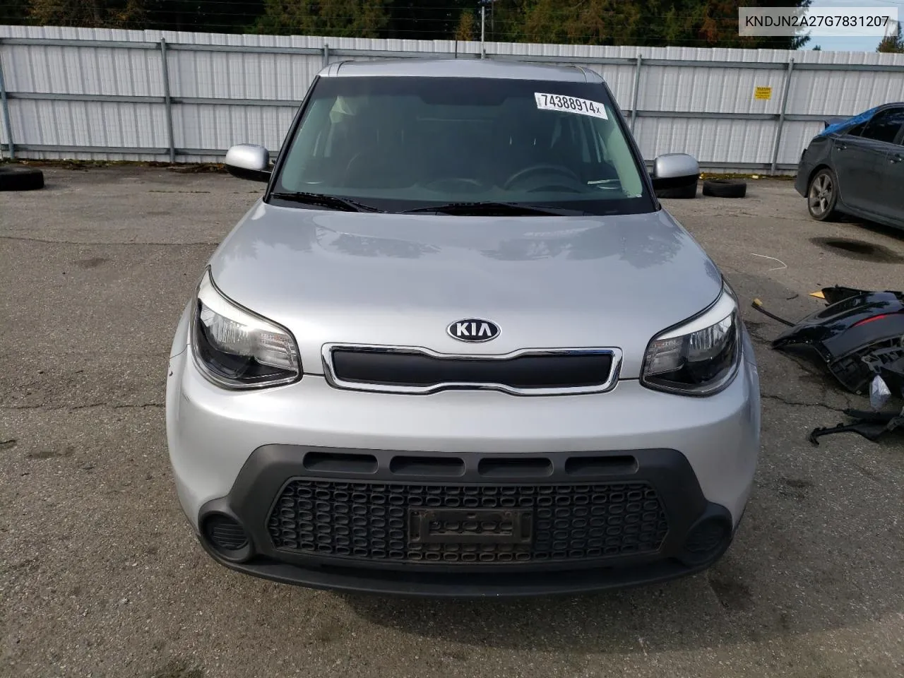 2016 Kia Soul VIN: KNDJN2A27G7831207 Lot: 74388914