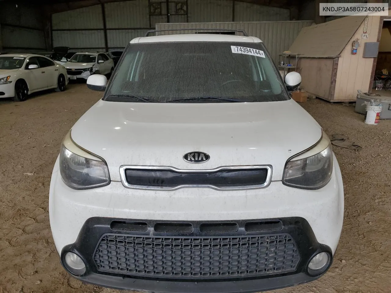 2016 Kia Soul + VIN: KNDJP3A58G7243004 Lot: 74394144