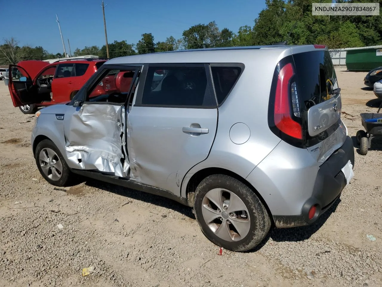 2016 Kia Soul VIN: KNDJN2A29G7834867 Lot: 74503094