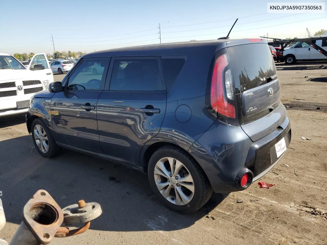 2016 Kia Soul + VIN: KNDJP3A59G7350563 Lot: 74519504