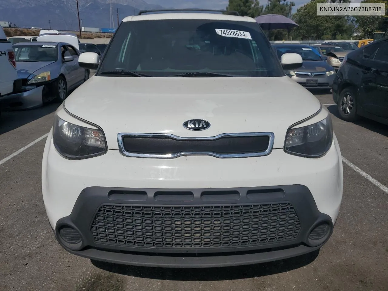 2016 Kia Soul VIN: KNDJN2A26G7388788 Lot: 74528634